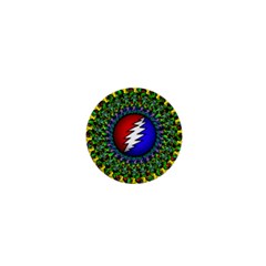 Grateful Dead Pattern 1  Mini Buttons by Wav3s