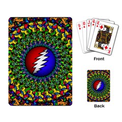 Grateful Dead Pattern Playing Cards Single Design (rectangle) by Wav3s