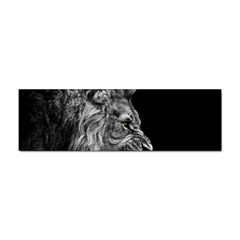 Angry Male Lion Roar Sticker Bumper (10 Pack) by Wav3s