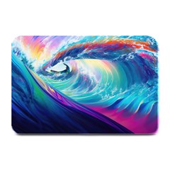 Wave Ocean Sea Tsunami Nautical Nature Water Plate Mats by Wav3s