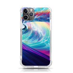 Wave Ocean Sea Tsunami Nautical Nature Water Iphone 11 Pro 5 8 Inch Tpu Uv Print Case by Wav3s