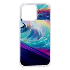 Wave Ocean Sea Tsunami Nautical Nature Water Iphone 14 Pro Max Tpu Uv Print Case by Wav3s