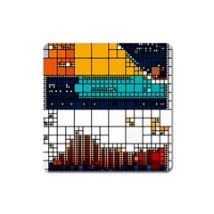 Abstract Statistic Rectangle Classification Square Magnet by Wav3s