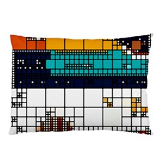 Abstract Statistic Rectangle Classification Pillow Case by Wav3s