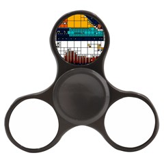 Abstract Statistic Rectangle Classification Finger Spinner by Wav3s