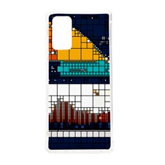 Abstract Statistic Rectangle Classification Samsung Galaxy Note 20 Tpu Uv Case by Wav3s