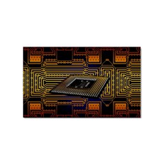 Processor Cpu Board Circuit Sticker (rectangular)