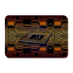 Processor Cpu Board Circuit Plate Mats by Wav3s