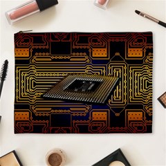 Processor Cpu Board Circuit Cosmetic Bag (xl) by Wav3s