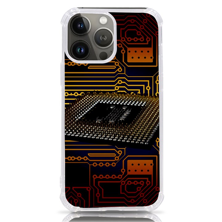 Processor Cpu Board Circuit iPhone 13 Pro Max TPU UV Print Case