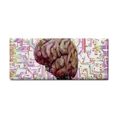 Brain Think Neurons Circuit Hand Towel by Wav3s