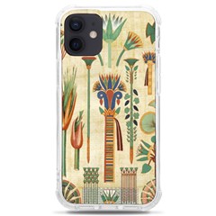 Egyptian Paper Papyrus Hieroglyphs Iphone 12 Mini Tpu Uv Print Case	 by Wav3s