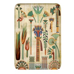 Egyptian Paper Papyrus Hieroglyphs Rectangular Glass Fridge Magnet (4 Pack) by Wav3s