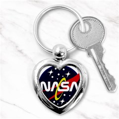 Nasa Insignia Key Chain (heart) by Wav3s