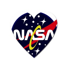 Nasa Insignia Heart Magnet by Wav3s