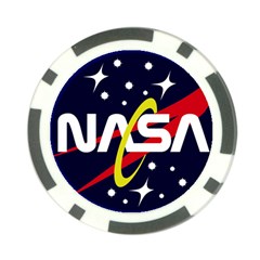 Nasa Insignia Poker Chip Card Guard by Wav3s