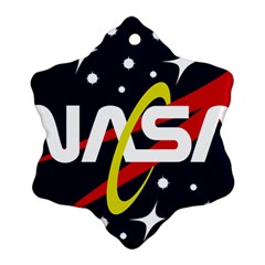 Nasa Insignia Ornament (snowflake) by Wav3s