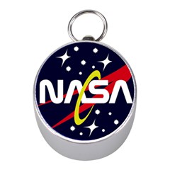 Nasa Insignia Mini Silver Compasses by Wav3s