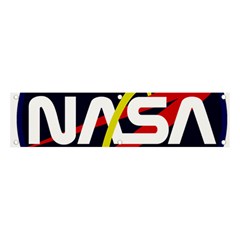 Nasa Insignia Banner And Sign 4  X 1  by Wav3s