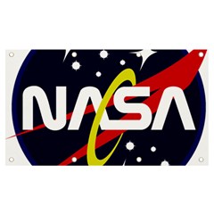 Nasa Insignia Banner And Sign 7  X 4  by Wav3s