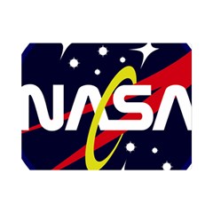 Nasa Insignia Premium Plush Fleece Blanket (mini) by Wav3s