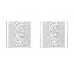 Joy Division Unknown Pleasures Cufflinks (square) by Wav3s