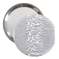 Joy Division Unknown Pleasures 3  Handbag Mirrors by Wav3s