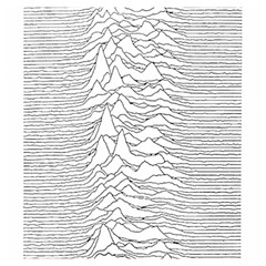 Joy Division Unknown Pleasures Wooden Puzzle Square by Wav3s