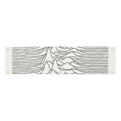 Joy Division Unknown Pleasures Banner And Sign 4  X 1  by Wav3s