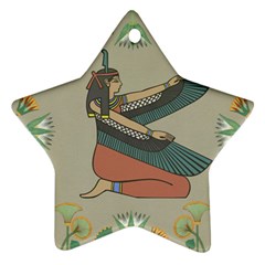 Egyptian Woman Wing Ornament (star) by Wav3s