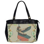 Egyptian woman wing Oversize Office Handbag (2 Sides) Front