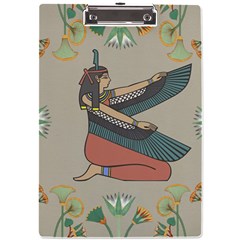 Egyptian Woman Wing A4 Acrylic Clipboard by Wav3s