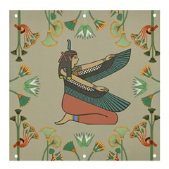 Egyptian Woman Wing Banner And Sign 4  X 4  by Wav3s