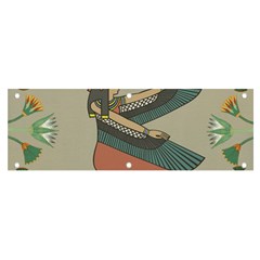 Egyptian Woman Wing Banner And Sign 6  X 2  by Wav3s