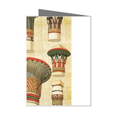 Egyptian Architecture Column Mini Greeting Cards (pkg Of 8) by Wav3s