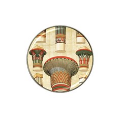 Egyptian Architecture Column Hat Clip Ball Marker (4 Pack) by Wav3s