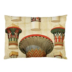 Egyptian Architecture Column Pillow Case by Wav3s