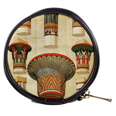 Egyptian Architecture Column Mini Makeup Bag by Wav3s