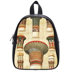 Egyptian Architecture Column School Bag (small) by Wav3s