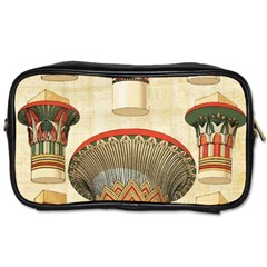 Egyptian Architecture Column Toiletries Bag (one Side) by Wav3s