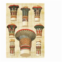 Egyptian Architecture Column Large Garden Flag (two Sides) by Wav3s