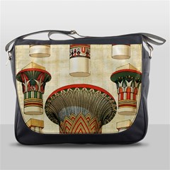 Egyptian Architecture Column Messenger Bag by Wav3s