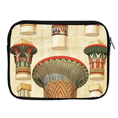 Egyptian Architecture Column Apple Ipad 2/3/4 Zipper Cases by Wav3s