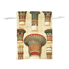 Egyptian Architecture Column Lightweight Drawstring Pouch (m) by Wav3s