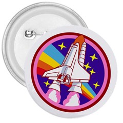 Badge-patch-pink-rainbow-rocket 3  Buttons by Wav3s