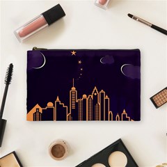 Skyscraper-town-urban-towers Cosmetic Bag (medium) by Wav3s