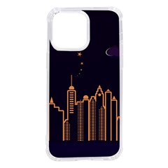 Skyscraper-town-urban-towers Iphone 14 Pro Max Tpu Uv Print Case by Wav3s