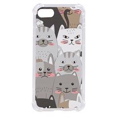 Cute Cats Seamless Pattern Iphone Se by Wav3s