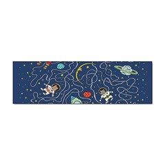 Cat-cosmos-cosmonaut-rocket Sticker (bumper)