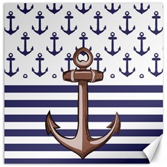 Anchor-background-design Canvas 20  X 20  by Wav3s